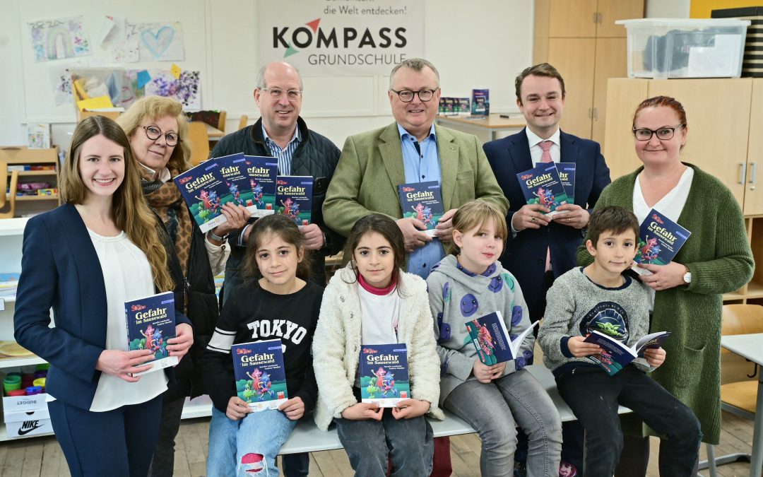 Rotary-Club Krefeld-Greiffenhorst spendet Bücher an Grundschulen – Alle Krefelder Drittklässler bekommen neuen Lesestoff